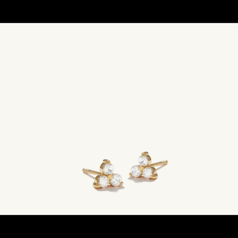 Mejuri Lotus Studs